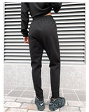 MISCHIEF TRAINING SWEATPANTS WITH ZIP FRONT DETAIL - boopdo