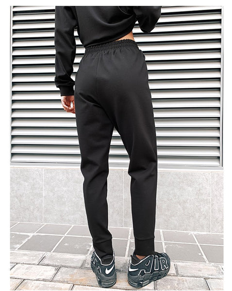 MISCHIEF TRAINING SWEATPANTS WITH ZIP FRONT DETAIL - boopdo