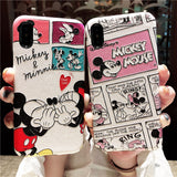 MIMNIE MICKX CARTOON EMBOSSED IPHONE CASES - boopdo