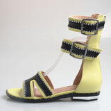 PROVA PERFETTO HUFFO WOFO OPEN TOE HIGH TOP ROMAN SANDALS - boopdo