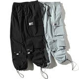 JEJOLI BUBO URBAN STYLE SPORTIVE TRACK PANTS WITH FUNCTIONAL POCKET - boopdo