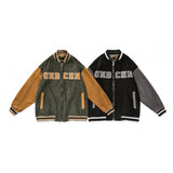 JOSSO UND CHN CORDUROY CARDIGAN RETRO BOMBER JACKET - boopdo