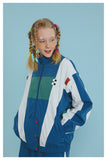 TYAKASHI UNISEX VINTAGE INSPIRED TRACKSUIT IN COLOR BLOCK CO ORD - boopdo