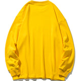 ROYDA MIHDAJ UNIQUE LOGO BOX CREW NECK SWEATSHIRT - boopdo