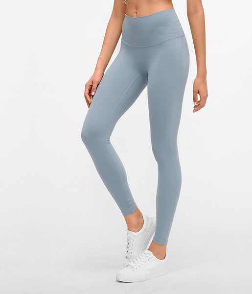 LULU YOGA STYLE SPORTSWEAR HIGH WAIST ELASTIC FITNESS LEGGINGS - boopdo