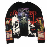 STANLEY ZOMBIE FLAME GRAFFITI VINTAGE UNISEX SWEATERS - boopdo