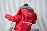 SHOW RICH MADE BY ABOW LIFE LARGE POCKET THICK DOWN HOODED JACKET - boopdo