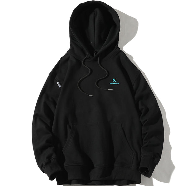 ZOCPO OLYMPIC GAME BLACK KOLE PULLOVER HOODIE - boopdo