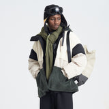 SHOTE SINN HE ON THE EDGE REVERSIBLE COTTON HOODED JACKET - boopdo