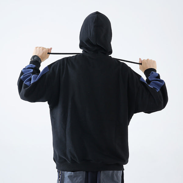 ZEPZU FERGO NAFLA ALPHABET PRINT HOODIE SWEATSHIRT - boopdo