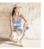 BOOPDO DESIGN ALL OVER PRINT SPORTS BRA AND LEGGINGS CO ORD - boopdo