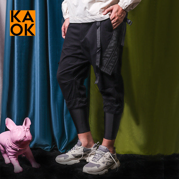 KOAK ZANCSE TWO PIECE LEGGING CASUAL HAREM PANTS - boopdo
