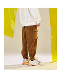 FOSS BOTTERA CORTEZA CORDUROY CASUAL SWEATPANTS - boopdo