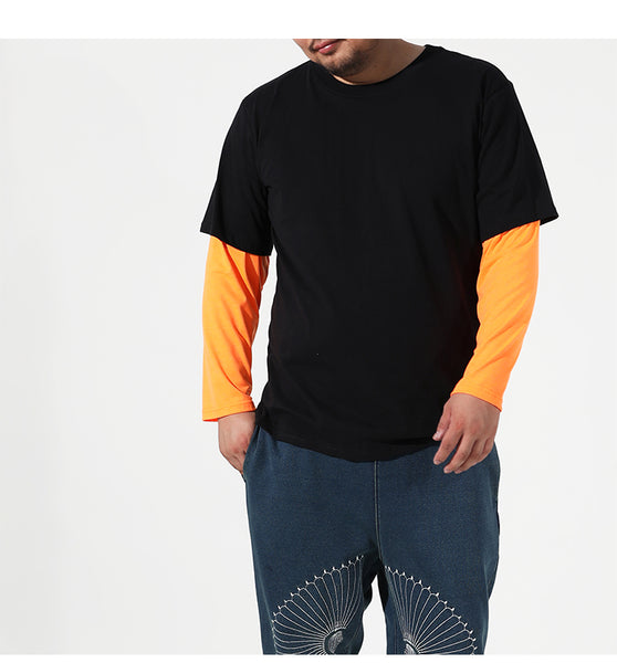 THE ORANGE MAX UNIQKO PLUS SIZE URBAN CLOTHING CREW NECK SWEATSHIRT - boopdo