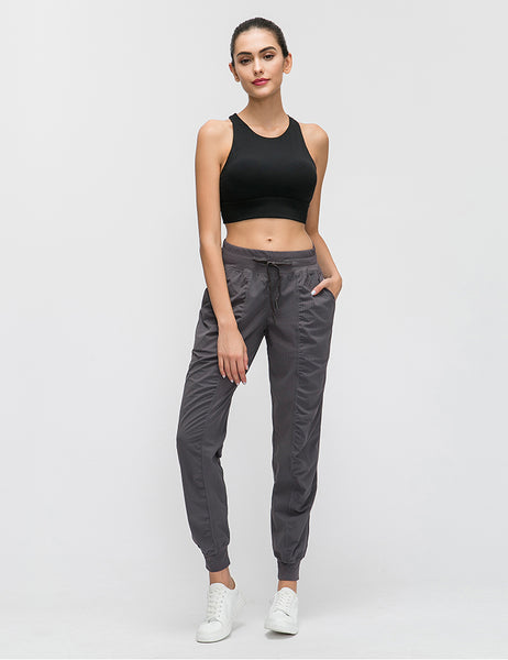 LULU GYM STYLE HIGH WAIST CASUAL YOGA PANTS - boopdo