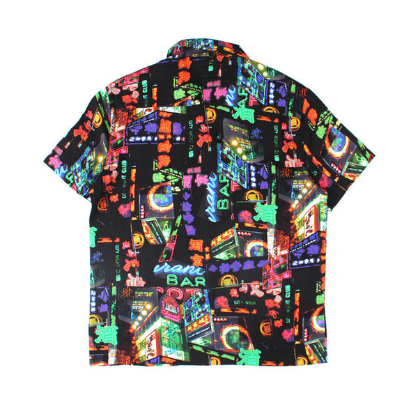 STAPLEX TOKYO NIGHTS LEON AND HAWAII FLOWER PRINT SHIRTS IN MULTI COLOR - boopdo