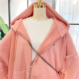 SIMDA ZIP UP HOODIE - boopdo