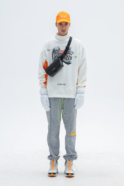 NFWYS KOAK HOCKEY TURTLENECK UNISEX SWEATSHIRT - boopdo