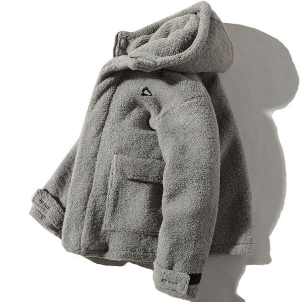 ZIPO ACEX FAUX FUR COTTON COAT WITH HOODIE - boopdo