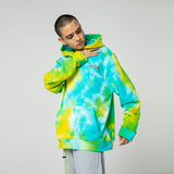 NFWYS BOOPDO DESIGN TIE DYED REFLECTIVE HOODED SWEATSHIRT - boopdo