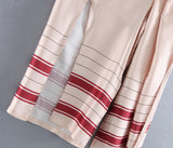 FONKI SPANISH DESIGN WIDE LEG CASUAL PANTS IN BEIGE - boopdo