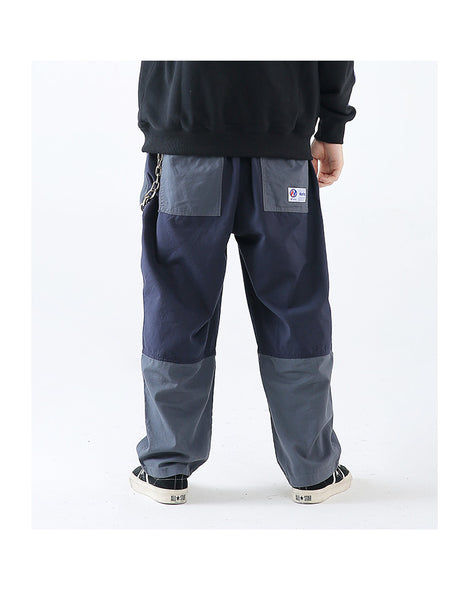 DOPE URBAN JAPANESE RAPPER STYLE PATCH TRACK PANTS - boopdo