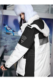 PEACE BIRD SKI STYLE PARKA COAT WITH CARBON FIBRE HEATING ELEMENT AND USB CHARGER DETAIL - boopdo