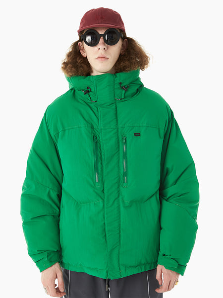 SWANKY HABITAT HIGH NECK BAT SLEEVE HOODED JACKET - boopdo