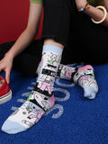 ZWILL UNIQUE SOCKS JAPANESE CARTOON CUTE RICH PIG COTTON SOCK - boopdo