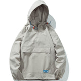ZPRINGO ROYD CAMO WINDBREAKER WITH KANGAROO POCKET - boopdo