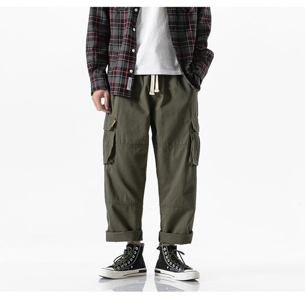 FICO CALIROO JAPANESE STYLE CARGO PANTS - boopdo