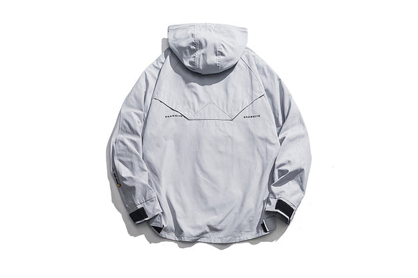 VONAN TOKYO TRENCHY PULLOVER JACKET WITH HOODIE - boopdo