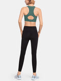 VFU DESIGN LONGLINE BRA TOP AND MESH PANEL LEGGINGS CO ORD - boopdo