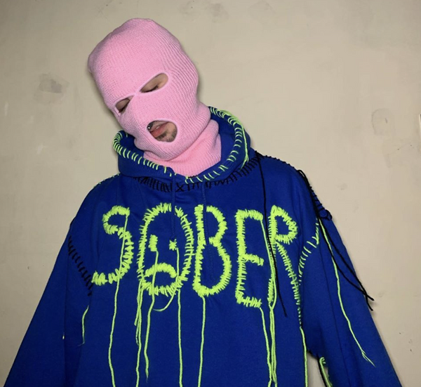 POLEMIA SOBER DOLL RAPPER STYLE UNISEX HOODED SWEATSHIRTS - boopdo