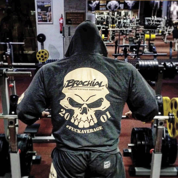 THE MUSCLE VEUC BROTHERS BRACHIAL LIFESTYLE FITNESS TRAINING HOODIE - boopdo