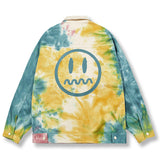 BEASTER ILLUSORY OCEAN HYPE STYLE TIE DYED JACKET - boopdo