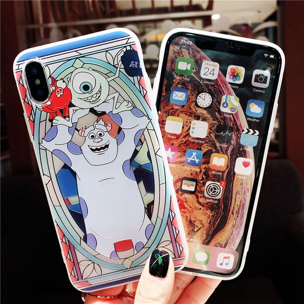 SINGLE EYE PANTHER CARTOON EMBOSSES APPLE IPHONE COVERS - boopdo
