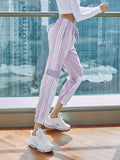 BOOPDO LOLI DESIGN THREE STRIPE TRACK PANTS - boopdo