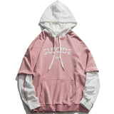ZINGA SUICIDE OLD SCHOOL STYLE TWO PIECE PULLOVER HOODIE - boopdo