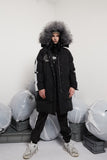 SHOW RICH PROJECT FUTURE MADE BY ABOW LIFE LONG THICK PADDED REFLECTIVE COAT - boopdo