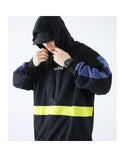 ZEPZU FERGO NAFLA ALPHABET PRINT HOODIE SWEATSHIRT - boopdo