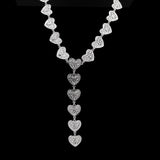 HISPTER SAVAGE HEARTBREAK LOVE CONNECTION NECKLACE - boopdo