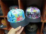 KING CROWN EMBOSSED LOGO SNAP CAPS IN MULTI COLOR - boopdo