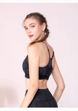 SANYAMA DESIGN TIE DYE SPORTS BRA AND LEGGINGS CO ORD IN BLACK - boopdo