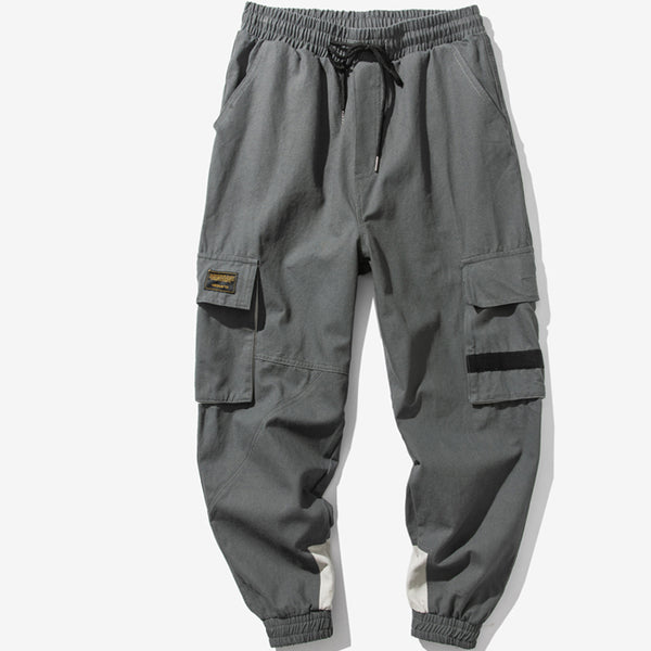 UNDEROCKIES BASIC CONCEPT STEREO CARGO JOGGER PANTS - boopdo