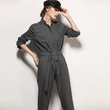 C4MORE HIPSTER MASTER YODA RETRO STYLE WOOLEN WIDE LEG JUMPSUIT - boopdo