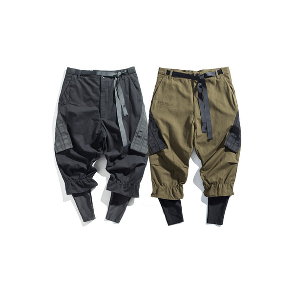 KOAK ZANCSE TWO PIECE LEGGING CASUAL HAREM PANTS - boopdo