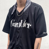 EVIL DOOR GAMBLER BASEBALL COACH SHORT SLEEVED JERSEY T SHIRT - boopdo