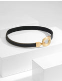 UZL DESIGN CHOKER NECKLACE WITH GOLD PLATED BUCKLE - boopdo