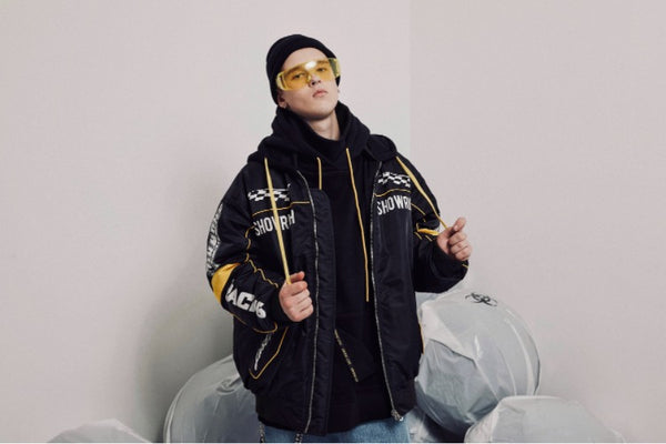 SHOW RICH RACING MADE BY ABOW LIFE HOODIE BOMBER JACKET - boopdo